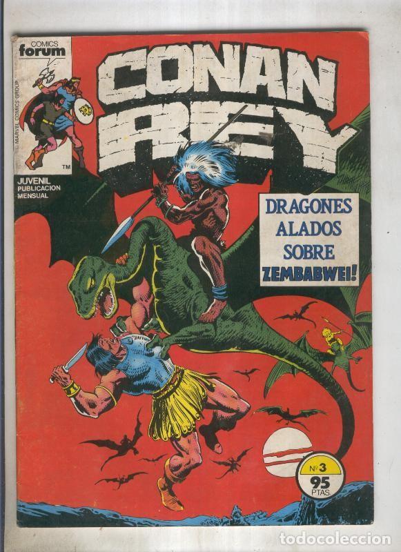 C&oacute;mics: Conan Rey numero 03 (numerado 3 en trasera) - Varios - Foto 1