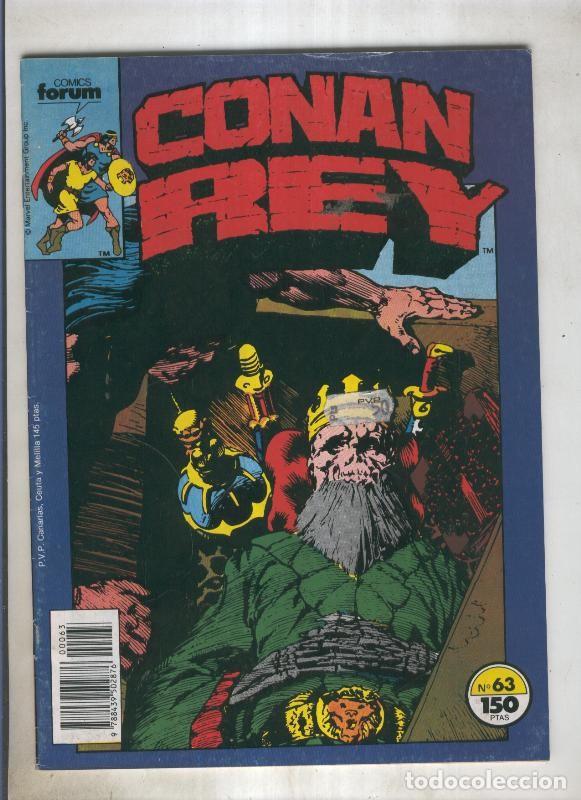 C&oacute;mics: Conan Rey numero 63 (numerado 6 en trasera) - Varios - Foto 1