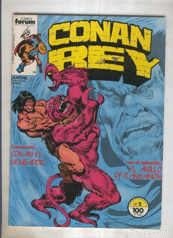 C&oacute;mics: Conan Rey numero 05 (numerado 1 en trasera) - Varios - Foto 1