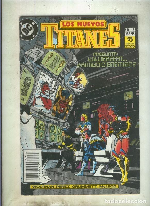 C&oacute;mics: Nuevos Titanes volumen 2 numero 18 - Varios - Foto 1