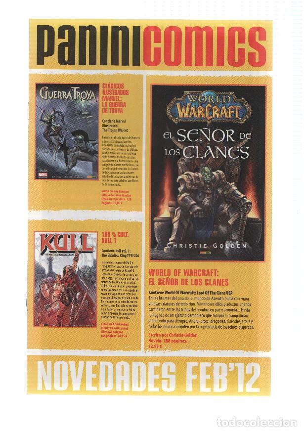 Fumetti: PANINI NOVEDADES - Comic Book/Manga: FEBRERO 2012 - VARIOS