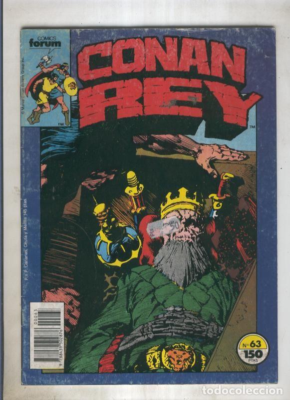 C&oacute;mics: Conan Rey numero 63 (numerado 3 en trasera) - Varios - Foto 1