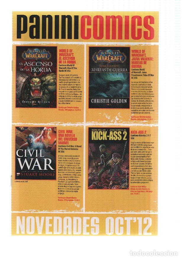 C&oacute;mics: PANINI NOVEDADES - Comic Book/Manga: OCTUBRE 2012 - VARIOS - Foto 1