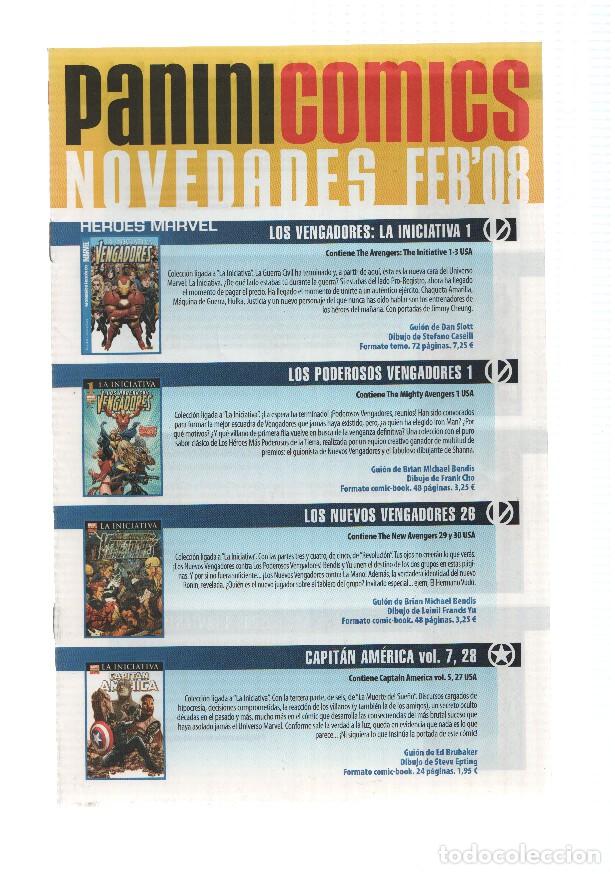 Comics: PANINI NOVEDADES - Comic Book/Manga: FEBRERO 2008 - VARIOS