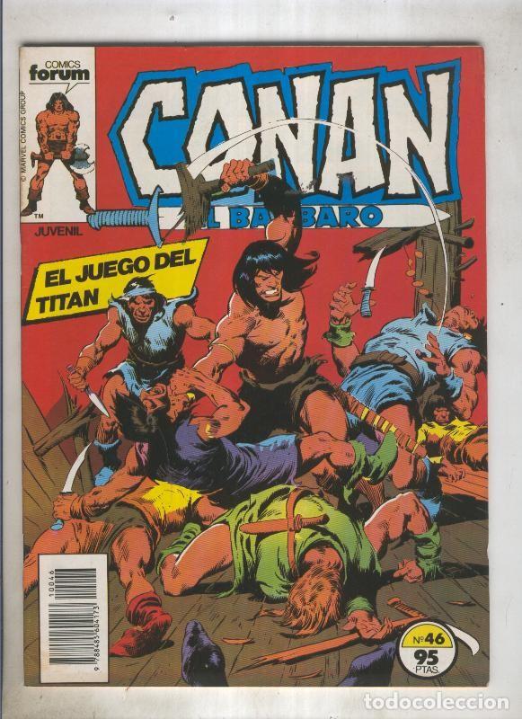 Comics: Conan el Barbaro primera edicion numero 046 (numerado 2 en trasera) - varios
