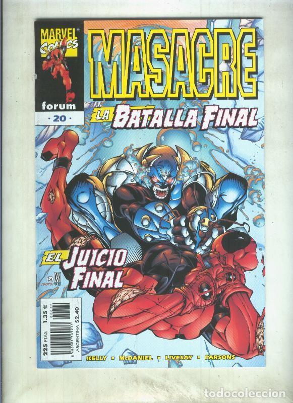 C&oacute;mics: Masacre volumen 3 numero 20 - Varios - Foto 1