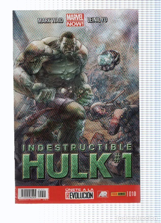 Comics: INDESTRUCTIBLE HULK, A&ntilde;o 2, Numero 10: Agente de S.H.I.E.L.D (Panini 2013) - Mark Waid