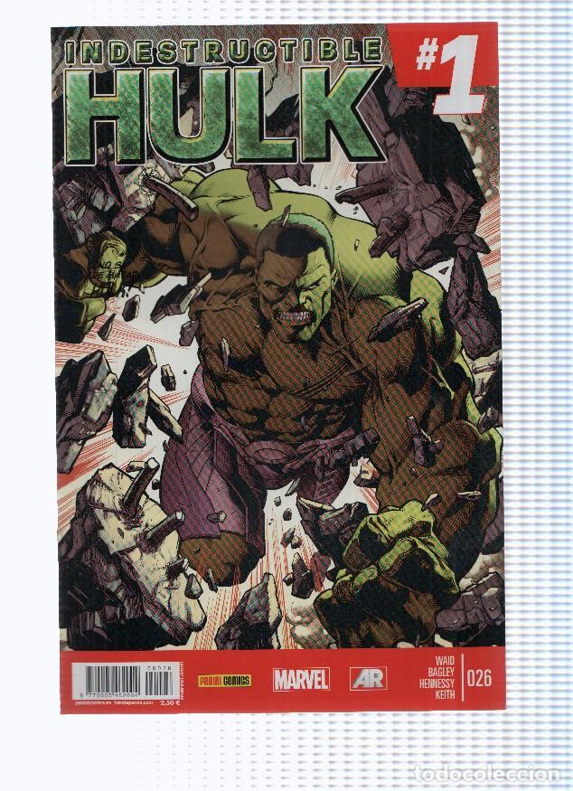 Fumetti: INDESTRUCTIBLE HULK, A&ntilde;o 2, Numero 26: &iquest;Quien Disparo a Hulk?, 1 (Panini 2013) - Mark Waid