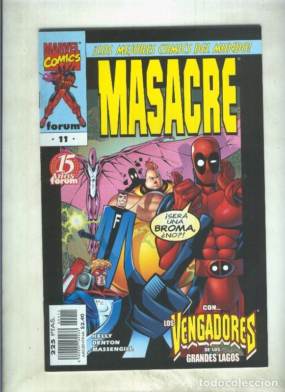 C&oacute;mics: Masacre volumen 3 numero 11 - Varios - Foto 1