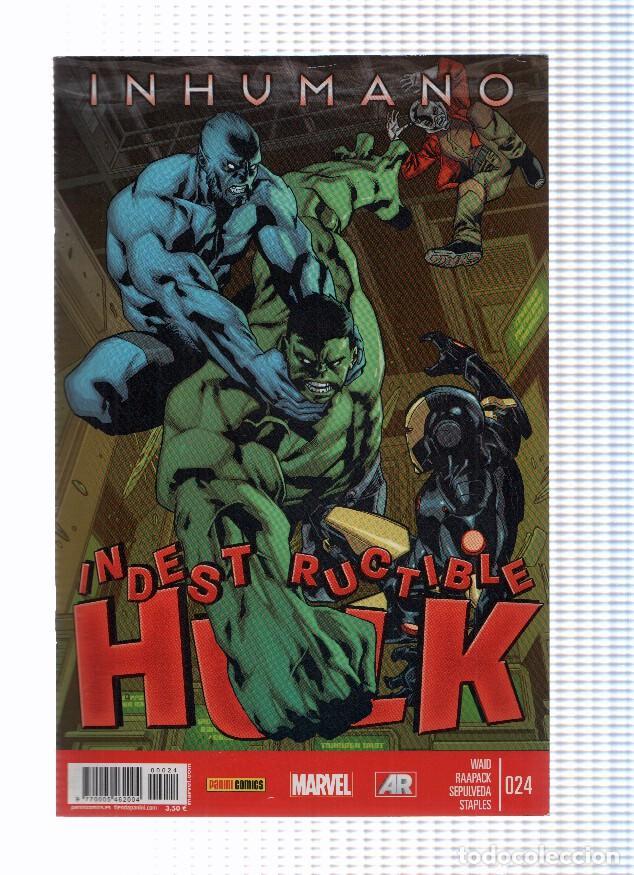 Comics: INDESTRUCTIBLE HULK, A&ntilde;o 2, Numero 24: Bomba de Humanidad, 2 y 3 (Panini 2013) - Mark Waid