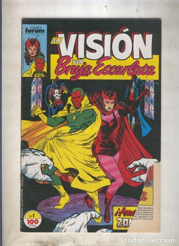 C&oacute;mics: La Vision y la Bruja Escarlata, coleccion - Varios - Foto 1