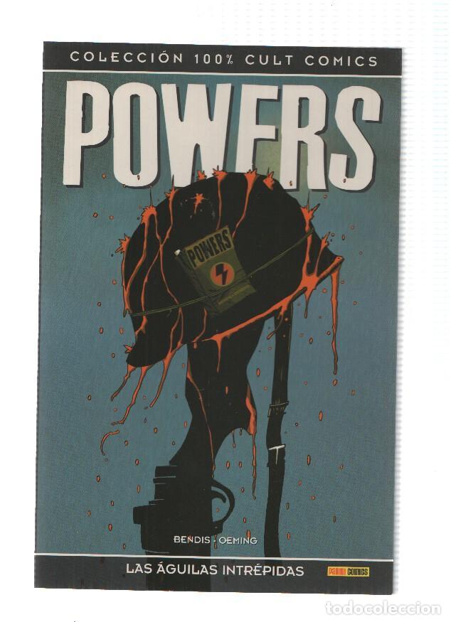 C&oacute;mics: 100% Cult Comics - POWERS: LAS AGUILAS INTREPIDAS (Panini 2009) - Brian Michael Bendis