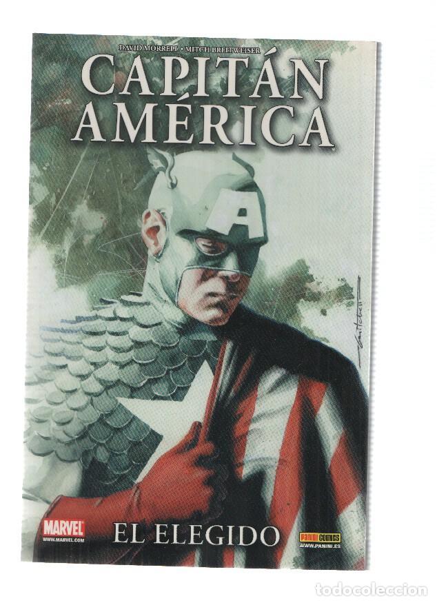 C&oacute;mics: Coleccion 100% Marvel: CAPITAN AMERICA: EL ELEGIDO (Panini 2008) - David Morell - Foto 1