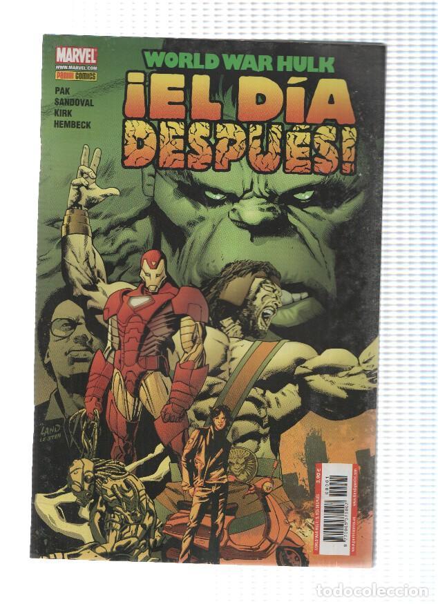 C&oacute;mics: WORLD WAR HULK: EL DIA DESPUES - Greg Pak (Panini 2008) - Greg Pak - Foto 1