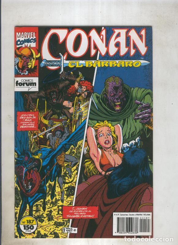 C&oacute;mics: Conan el Barbaro primera edicion numero 187 - varios - Foto 1