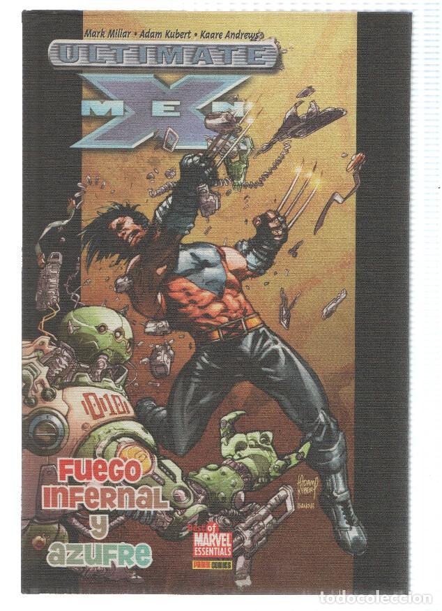 Comics: Best of Marvel Essentials: ULTIMATE X-MEN, Tomo 04: Fuego Infernal y Azufre - Mark Millar (Panini 20