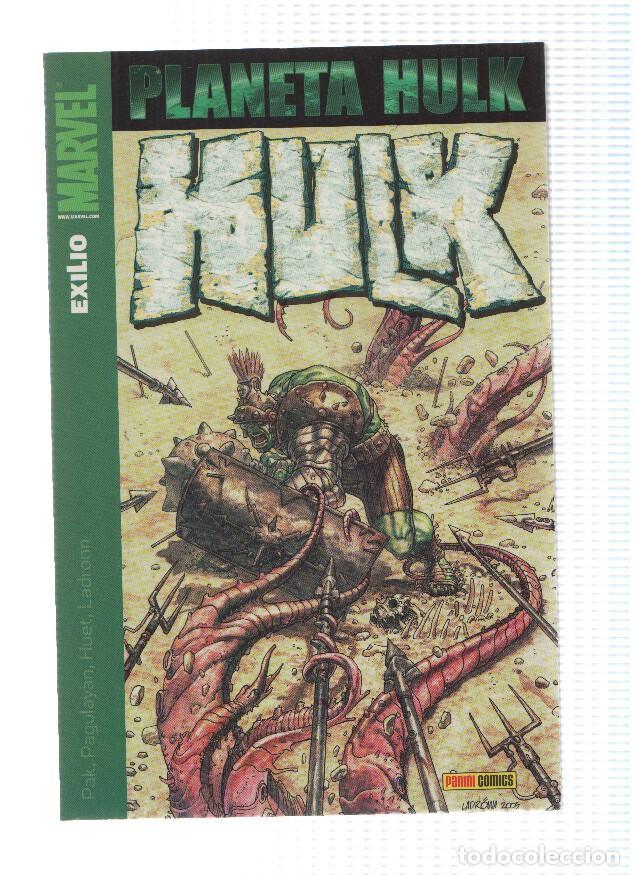 C&oacute;mics: HULK, Numero 09: PLANETA HULK: EXILIO - Greg Pak (Panini 2007) - Greg Pak - Foto 1