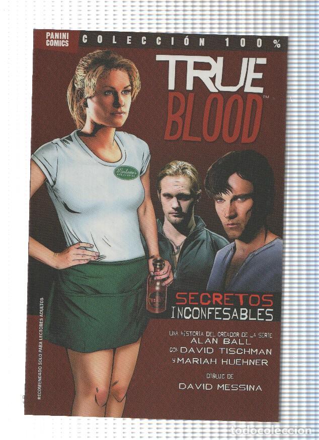 C&oacute;mics: Coleccion 100%: TRUE BLOOD: SECRETOS INCONFESABLES - Alan Ball (Panini 2011) - Mariah Huehner y Davi