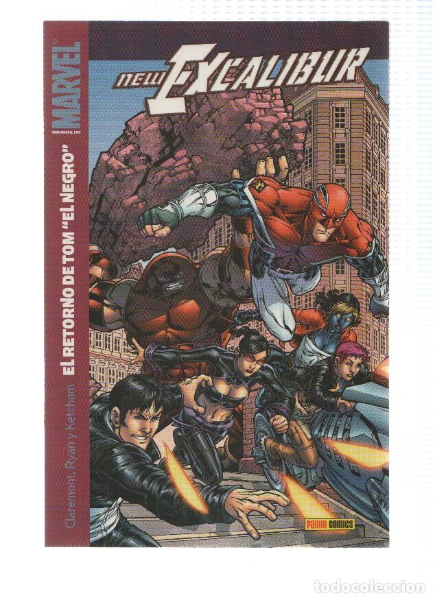 Comics: NEW EXCALIBUR, Numero 02: El Retorno de Tom el Negro - Chris Claremont (Panini 2007) - Chuck Austen