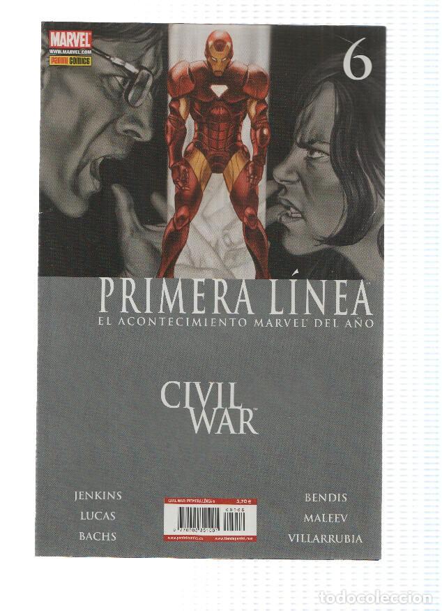 Comics: CIVIL WAR, Numero 06: Primera Linea - Paul Jenkins (Panini 2007) - Paul Jenkins