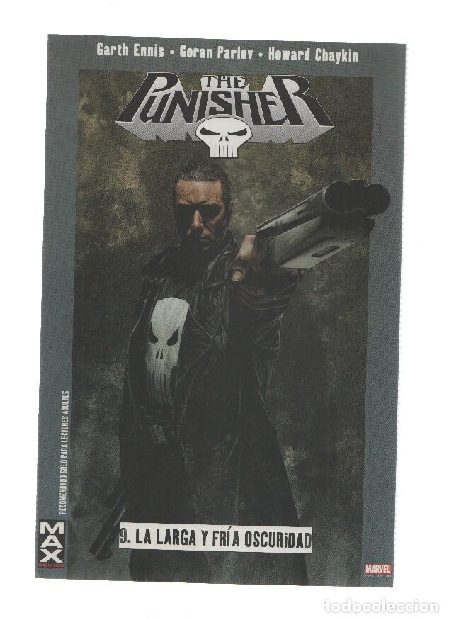C&oacute;mics: Marvel MAX: THE PUNISHER, Numero 09: La Larga y Fria Oscuridad - Garth Ennis (Panini 2008) - Garth E