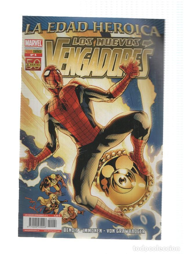Comics: LOS NUEVOS VENGADORES, Volumen 2, Numero 4: La Edad Heroica 4 (Panini 2011) - Brian Michael Bendis