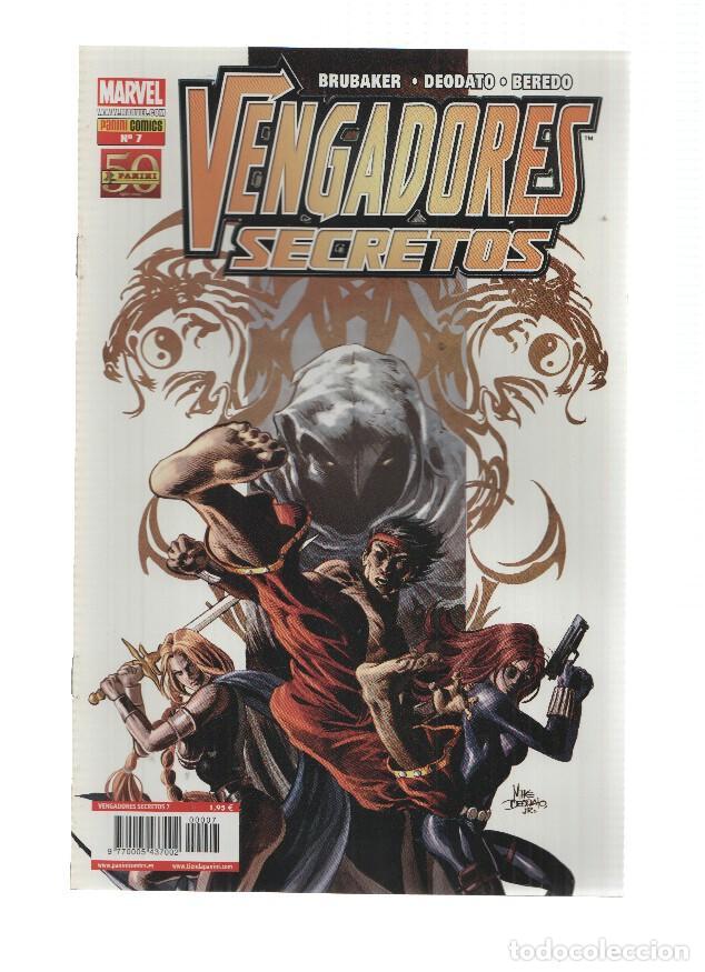 Comics: LOS VENGADORES SECRETOS, Numero 07: Los Ojos del Dragon 2 (Panini 2011) - Ed Brubaker