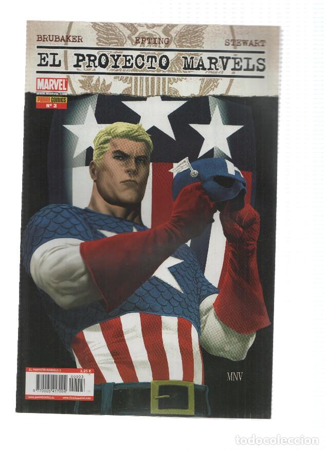Comics: EL PROYECTO MARVELS, A&ntilde;o 1, Numero 03: El Proyecto Marvels 5 y 6 (Panini 2010) - Ed Brubaker