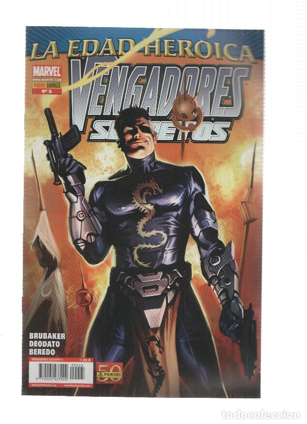 Comics: LOS VENGADORES SECRETOS, Numero 05: Historias Secretas, Epilogo (Panini 2011) - Ed Brubaker