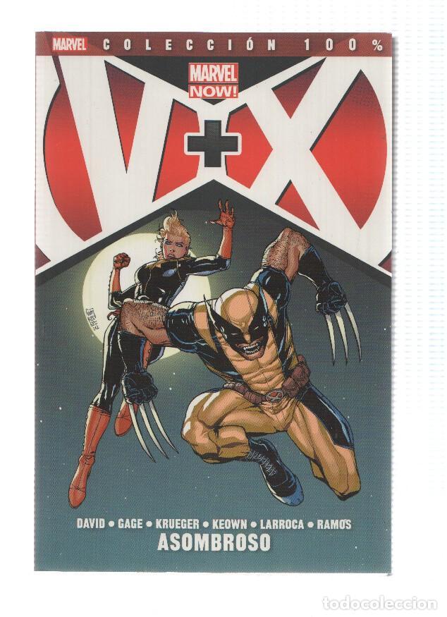 Comics: Coleccion 100% Marvel: V + X, Numero 02: ASOMBROSO - Peter David (Panini 2014) - Peter David