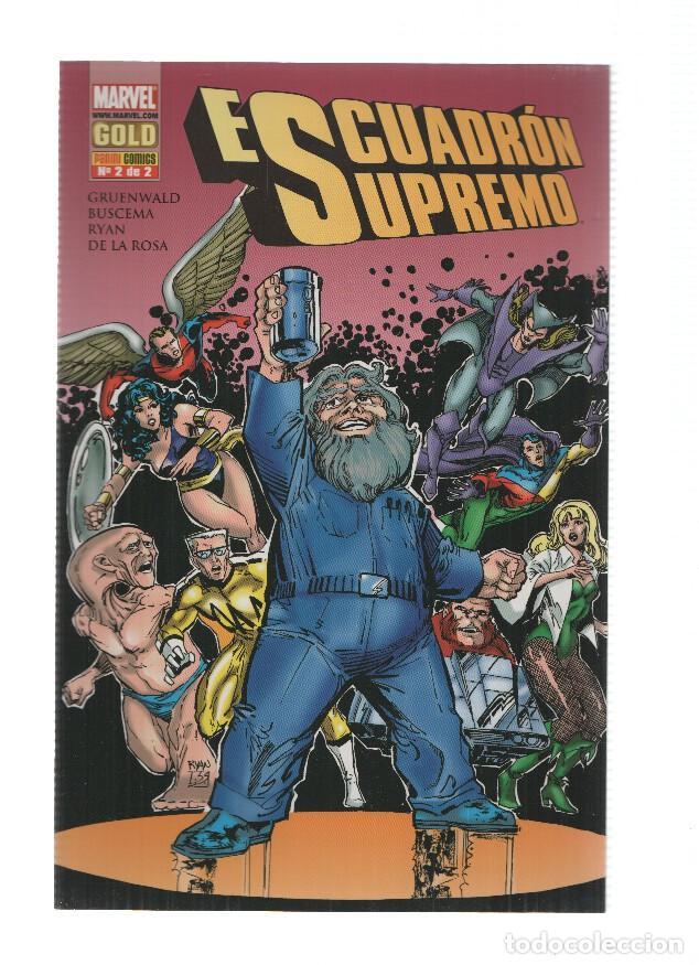 Comics: Marvel Gold: EL ESCUADRON SUPREMO, Numero 02: Amor y Muerte - Mark Gruenwald (Panini 2009) - Mark Gr