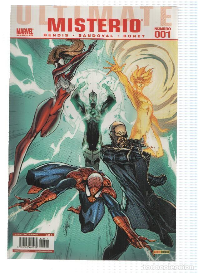 Comics: ULTIMATE COMICS: MISTERIO: Numero 01: Misterio Definitivo 1 y 2 - Brian Michael Bendis (Panini 2011)