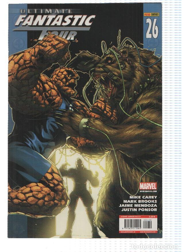 Comics: ULTIMATE FANTASTIC FOUR, Numero 26: Fantasmas 1 y 2 - Mike Carey (Panini 2008) - Mike Carey