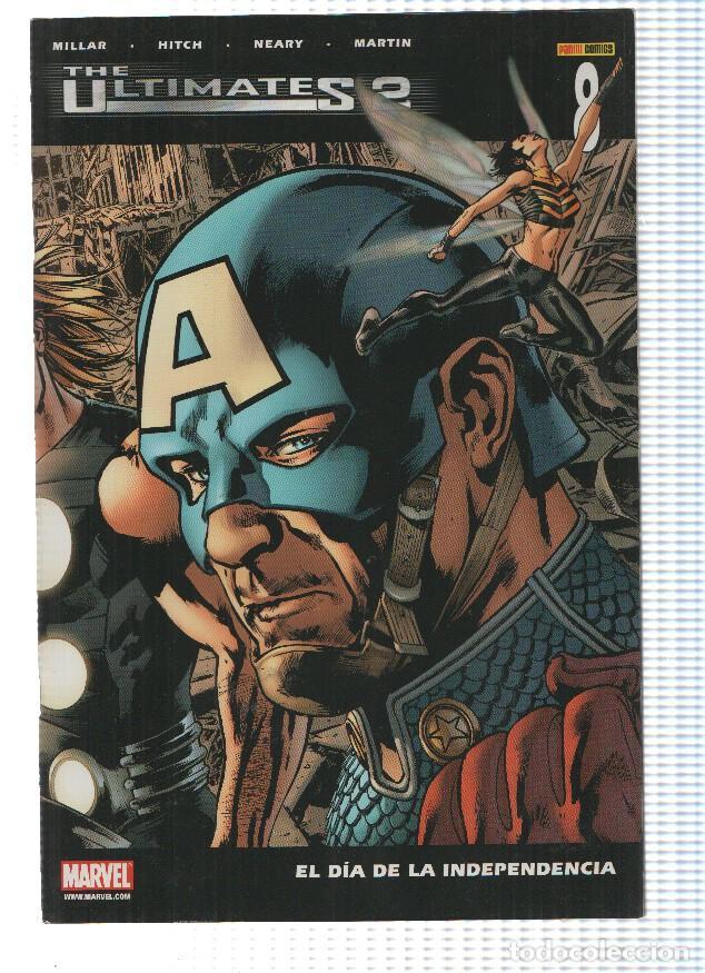 Comics: THE ULTIMATES, Volumen 2, Numero 08: El Dia de la Independencia - Mark Millar (Panini 2007) - Mark M