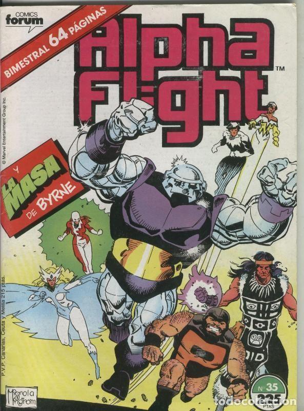 C&oacute;mics: Alpha Flight volumen 1 numero 35 - Varios - Foto 1