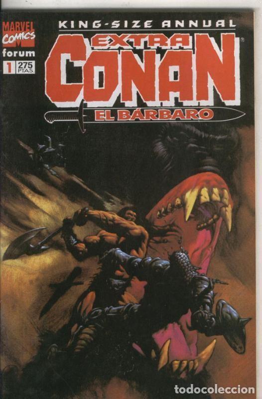 C&oacute;mics: Conan King size annual: numero 01 - Roy Thomas-John Buscema - Foto 1