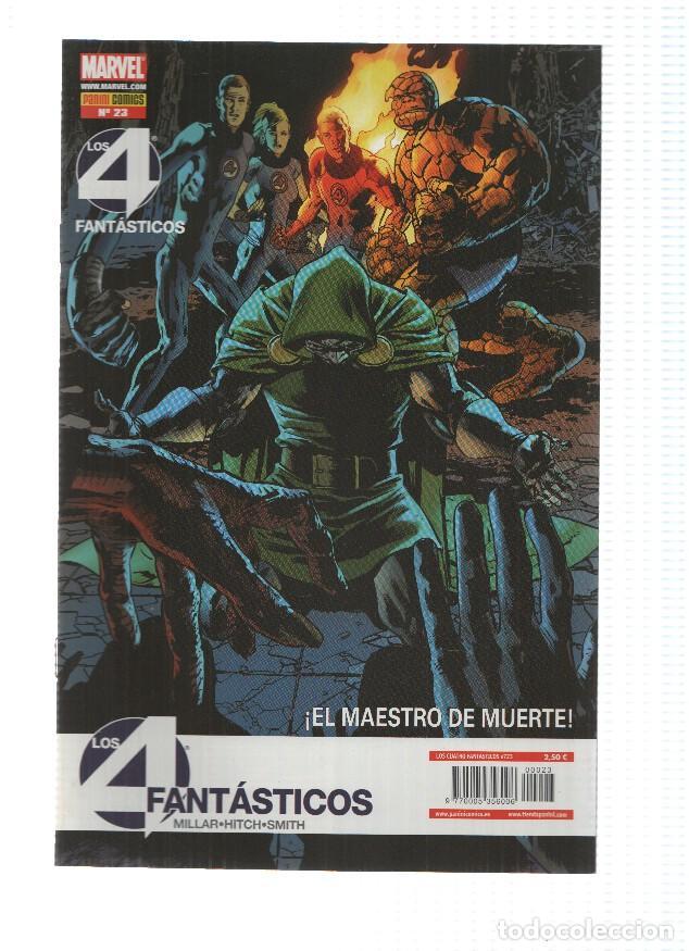Comics : LOS 4 FANTASTICOS, Volumen 7, Numero 23: El Maestro de Muerte (Panini 2009) - Mark Millar