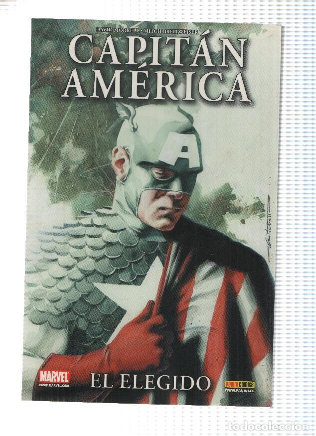 C&oacute;mics: Coleccion 100% Marvel: CAPITAN AMERICA: EL ELEGIDO - David Morrell (Panini 2008) - David Morrell - Foto 1