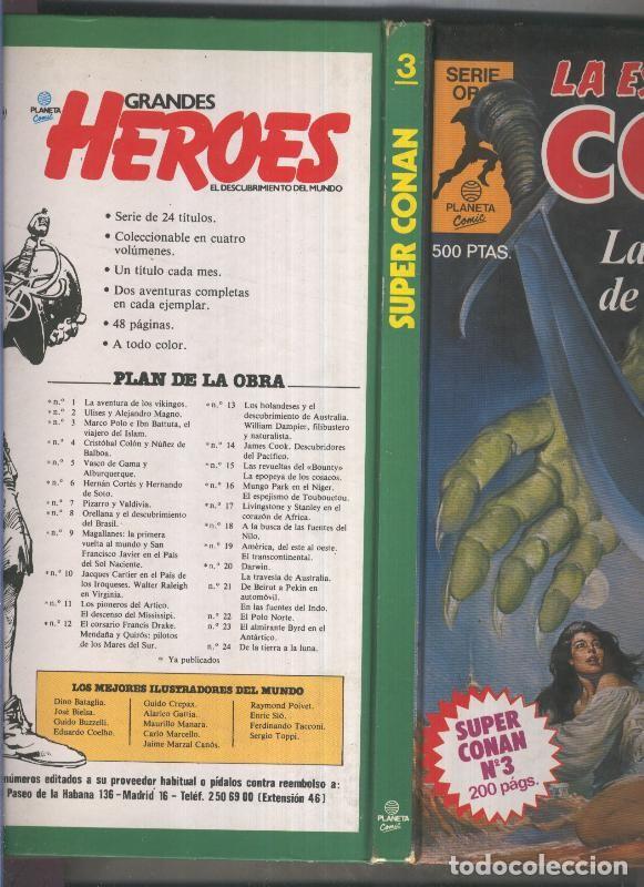 C&oacute;mics: Super Conan primera edicion numero 03: La espada de Skelos - Varios - Foto 1