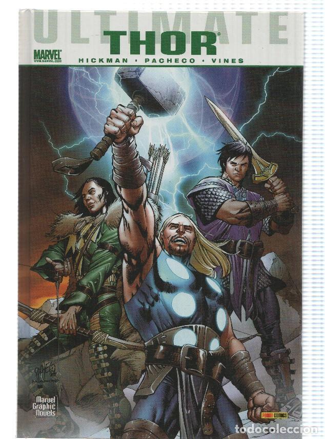 C&oacute;mics: Marvel Graphics Novels: ULTIMATE COMICS: THOR - Jonathan Kirkman (Panini 2011) - Jonathan Kirkman - Foto 1