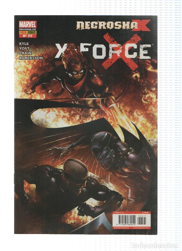 C&oacute;mics: X-FORCE, Volumen 3, Numero 22: Necrosha 2 y Marchitarse (Panini 2010) - Craig Kyle y Christopher Yos