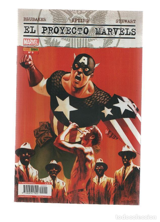 Comics : EL PROYECTO MARVELS, Volumen 1, Numero 02: Proyecto Marvels 3 y 4 (Panini 2010) - Ed Brubaker