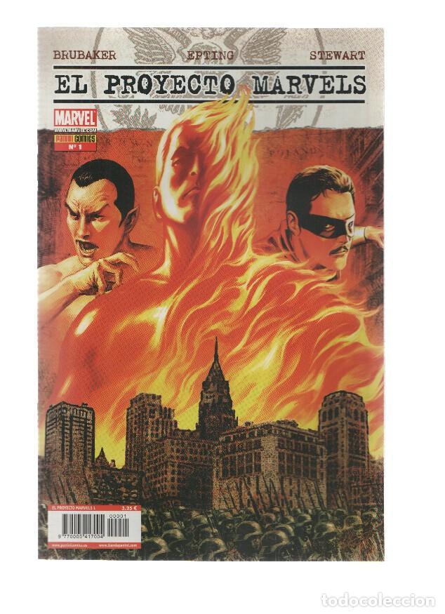 Comics : EL PROYECTO MARVELS, Volumen 1, Numero 01: Proyecto Marvels 1 y 2 (Panini 2010) - Ed Brubaker