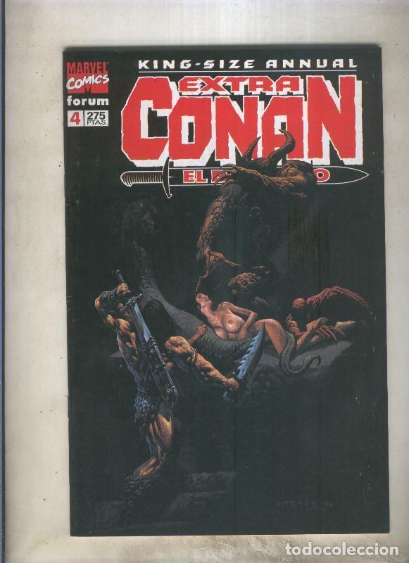 C&oacute;mics: King Size Annual Extra Conan el Barbaro numero 04 - varios - Foto 1