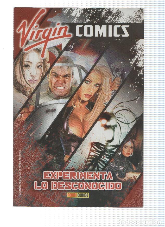 C&oacute;mics: VIRGIN COMICS: EXPERIMENTA LOS DESCONOCIDO (Panini 2008) - Varios - Foto 1
