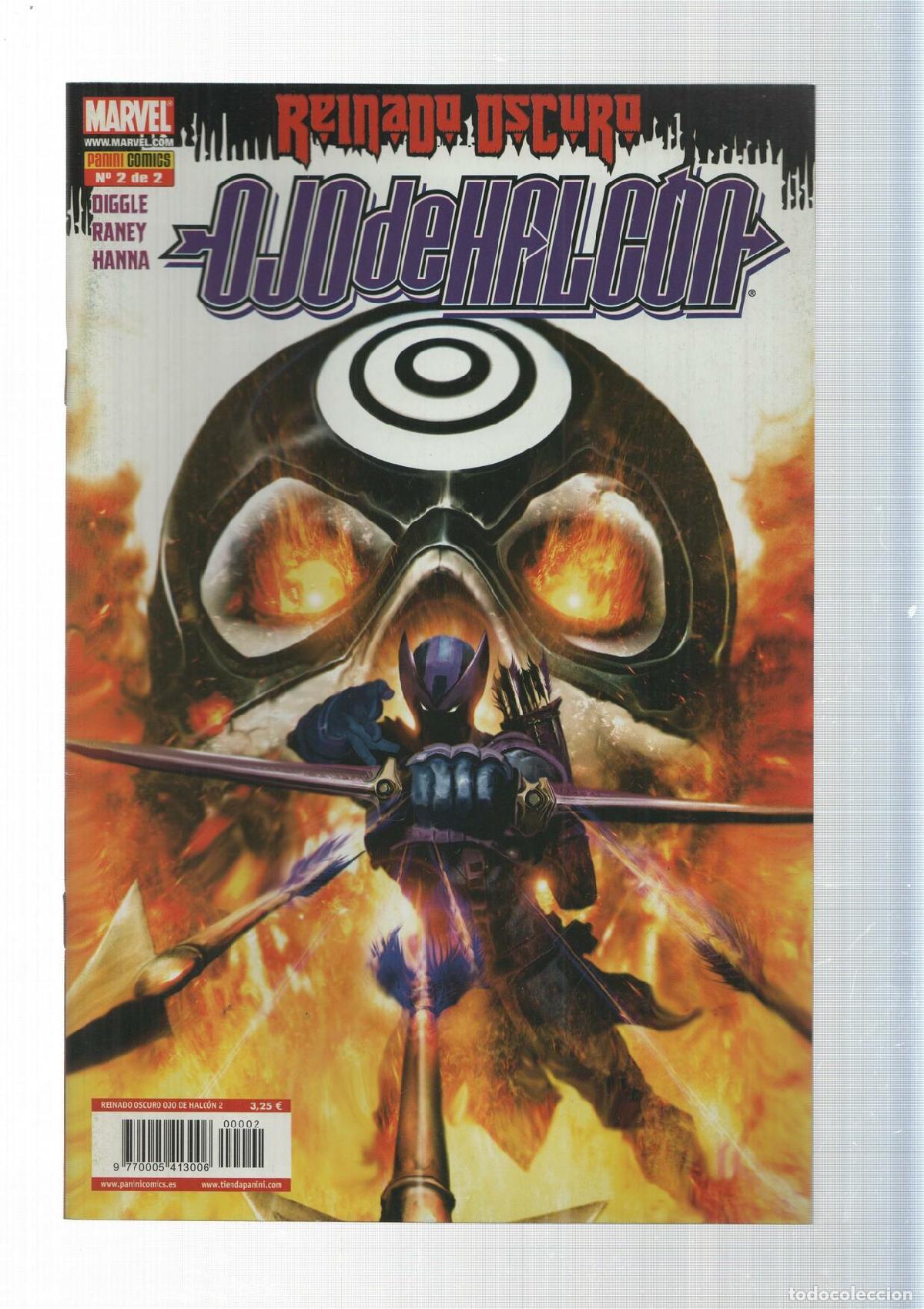 C&oacute;mics: Panini Comics: Ojo de Halcon a&ntilde;o 1, numero 2 - Reinado Oscuro. Marvel - Foto 1