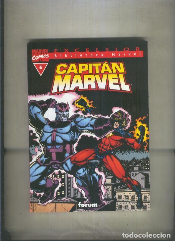 C&oacute;mics: Biblioteca Marvel Excelsior: Capitan Marvel numero 06 - varios - Foto 1