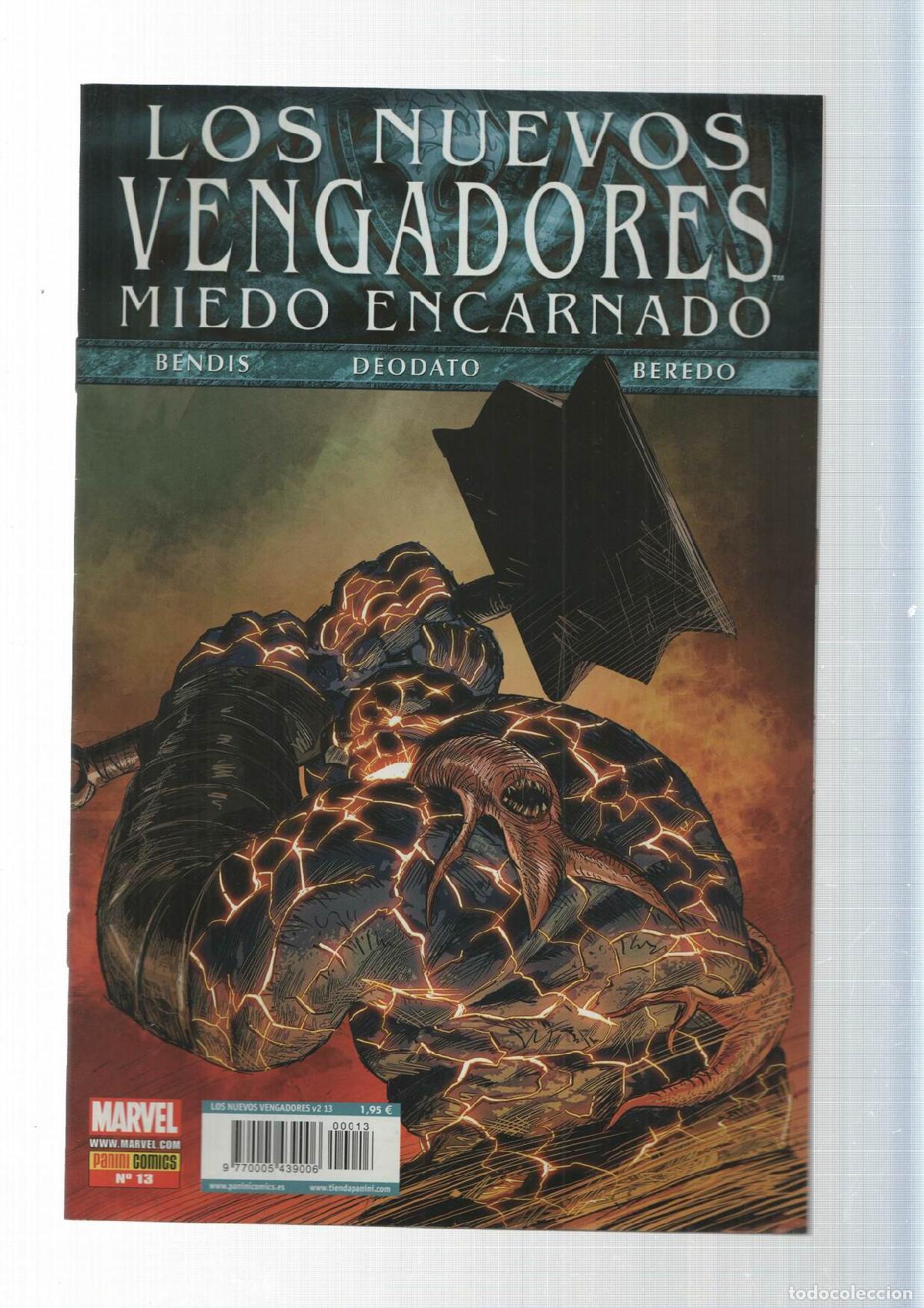 Comics : Panini Comics: Los Nuevos Vengadores a&ntilde;o 2 numero 13, vol. 2 - Miedo Encarnado. Marvel