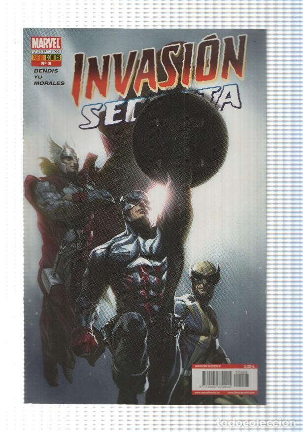 C&oacute;mics: Panini: Invasion Secreta num 8. Skrulls. Marvel - Foto 1