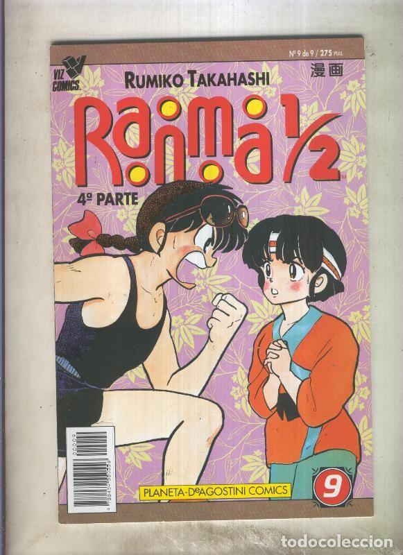 Fumetti: Ranma 1/2 volumen 4 numero 9 (fin de este cuarto volumen) - Rumiko Takahashi